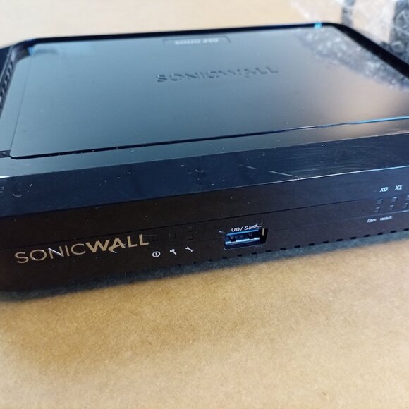 SOHO 250 Network Security/Firewall Appliance - Open Box